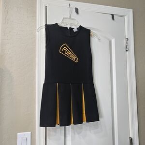 Purdue Boilermaker Kids  Cheerleader Outfit.  Sleeveless Boiler UP!